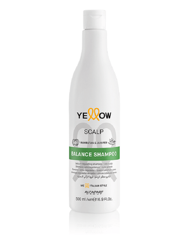 YELLOW SCALP BALANCE SHAMPOO 500 ML.