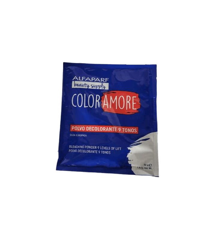 ALFA PARF COLOR AMORE DECOLORANTE 9 NIVELES SACHET 50 GRS.