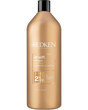 REDKEN ALL SOFT SHAMPOO 1000 ML.