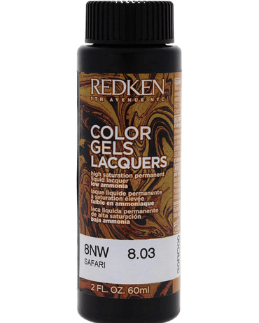 REDKEN COLOR GELS LACQUERS 8NW SAFARI