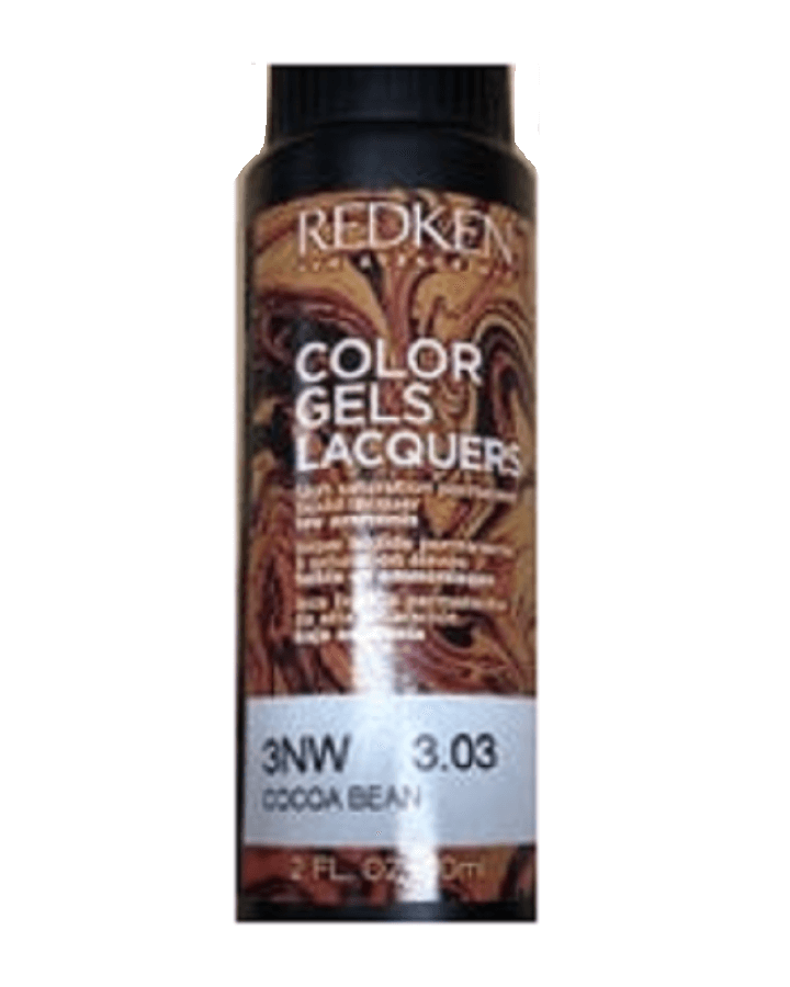 REDKEN COLOR GELS LACQUERS 3NW COCOA BEAN