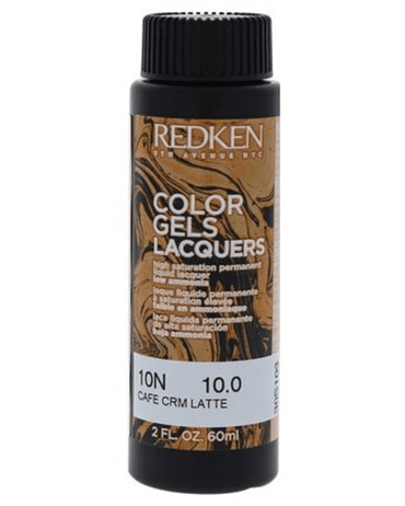 REDKEN COLOR GELS LACQUERS 10N CAFE CRM LATTE