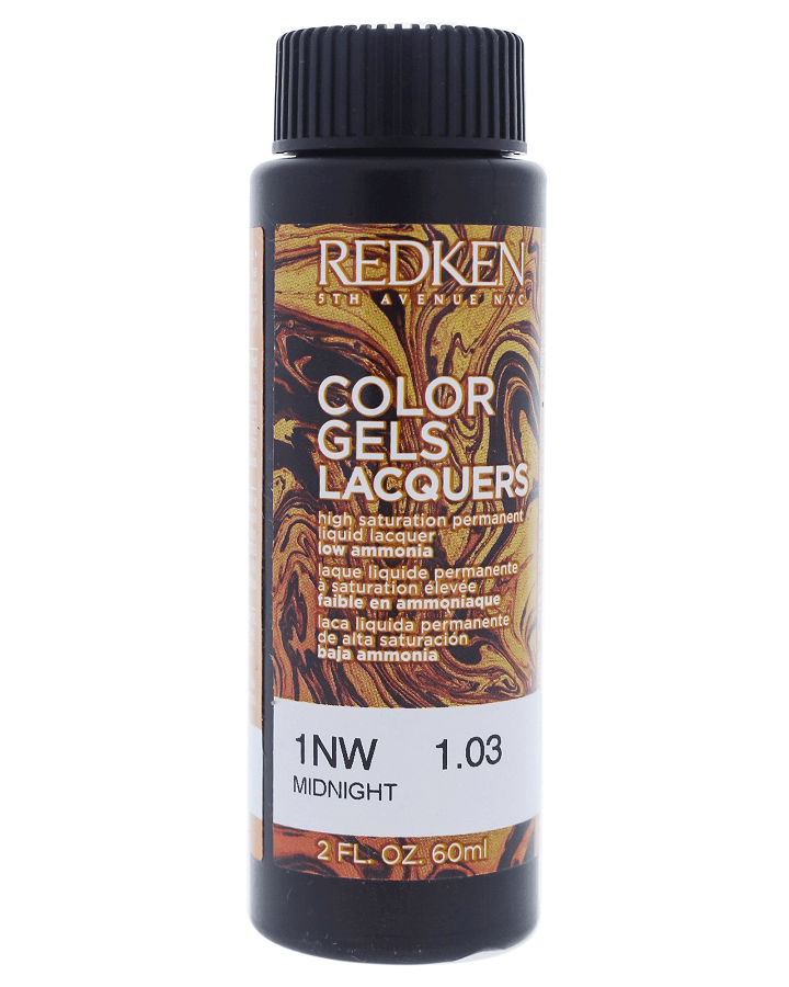 REDKEN COLOR GELS LACQUERS 1NW MIDNIGHT