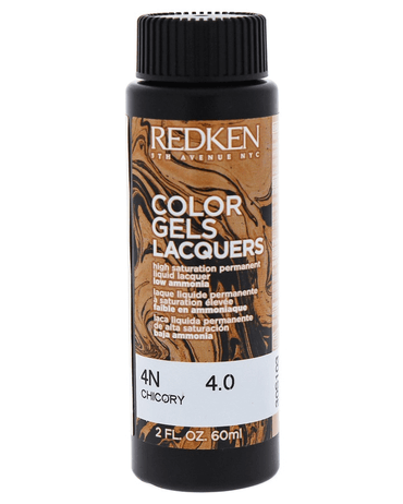 REDKEN COLOR GELS LACQUERS 4N CHICORY