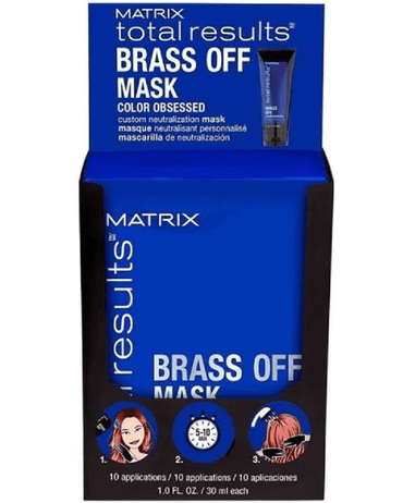 MATRIX TOTAL RESULTS BRASS OFF MASCARILLA 30 ML.