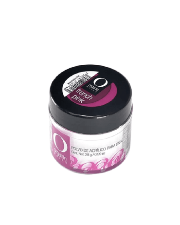 ORGANIC POLVO ACRILICO FRENCH PINK 1 OZ./28 GRS.