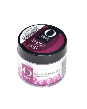 ORGANIC POLVO ACRILICO FRENCH PINK 2 OZ./50 GRS.