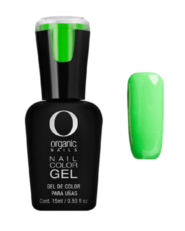 ORGANIC COLOR GEL 15 ML. 064 GLOW GREEN