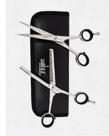 PAKITAL AASHTA ESTUCHE TIJERAS 5.5" MOD. 161 Y 162  PICBSK69 BASICAS NIQUEL