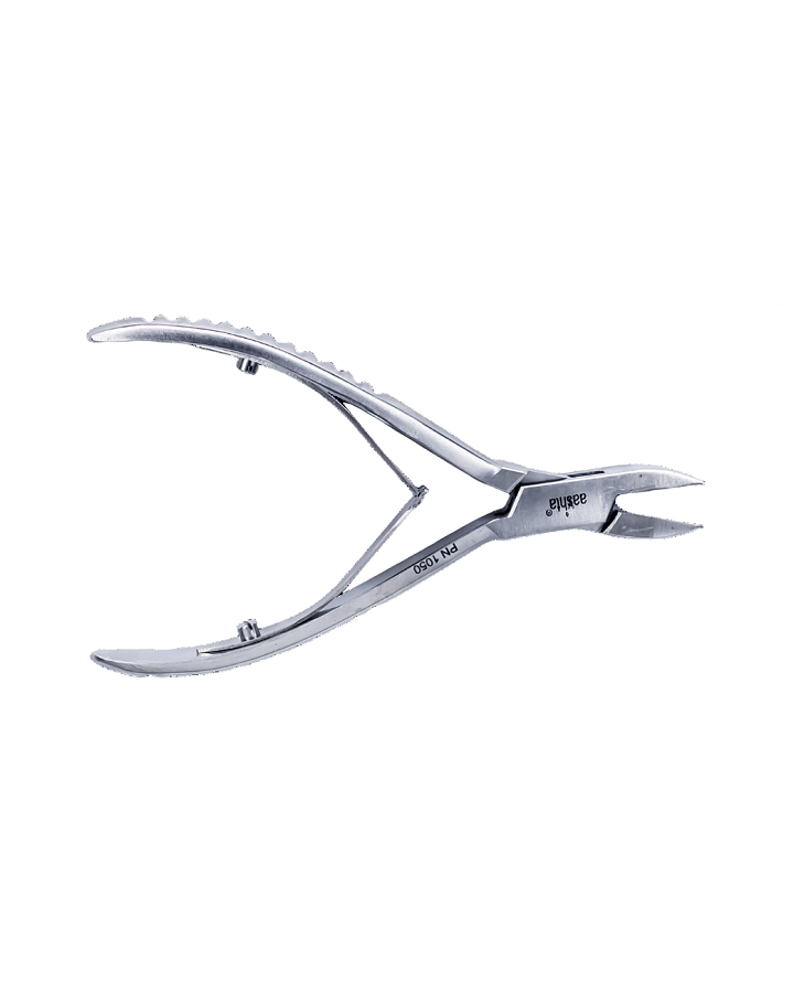 PAKITAL AASHTA ALICATA PARA UÑAS 5" 13 CM. PN1050 PUNTA PLANA REDONDEADA