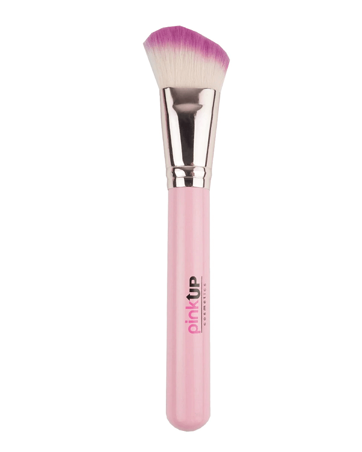 PINK UP BROCHA IND PRO ANGLE POWDER PK15 ANGULAR PARA RUBOR