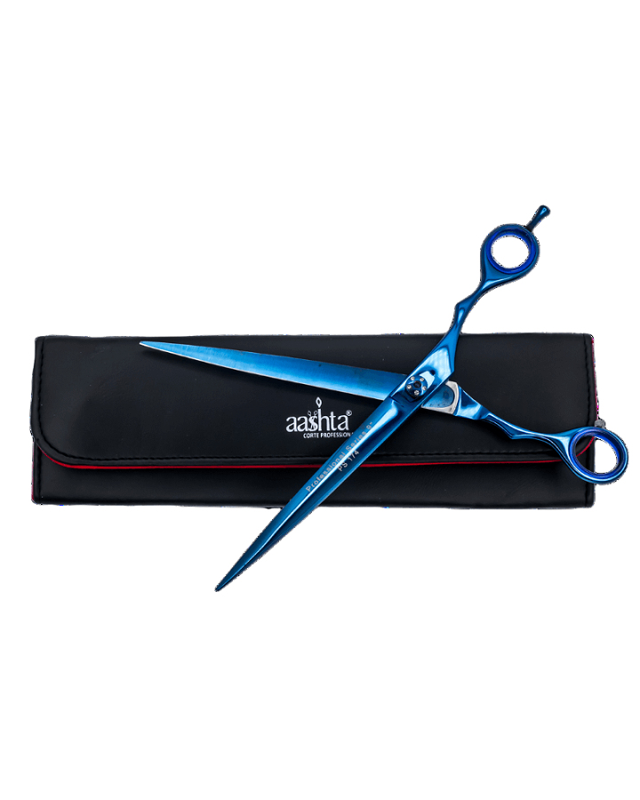PAKITAL AASHTA TIJERA PELUQUERO PROF. AZUL ACERO JAPONES 8" PS 173
